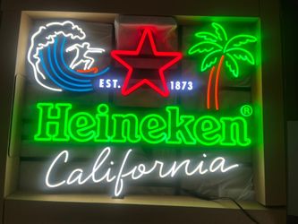 Heineken 🏄‍♀️ Cali 🌴Opti Neon Light