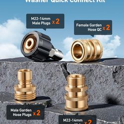 Pressurer washer Quick connect