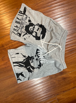Asaali Grey shorts