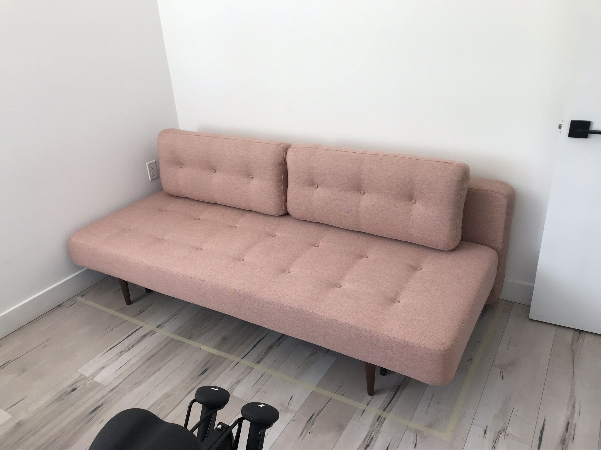 Room & Board Deco 79” Armless Convertible Sleeper Sofa