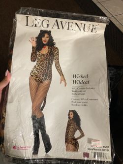Leg avenue leopard cat Halloween costume
