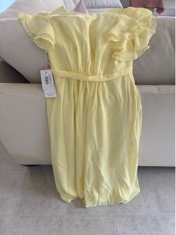 Yellow dress