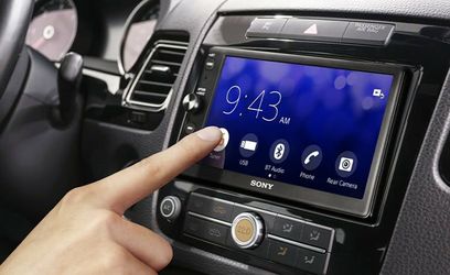 Car audio installation. $45 radio install