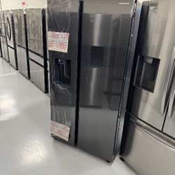 Refrigerator NEW Black Stainless Steel