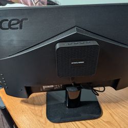 School Computer With Screen, Keyboard, And Mouse 