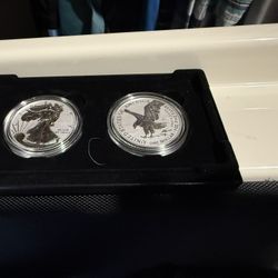 2021 Reverse Proof Eagle Set 