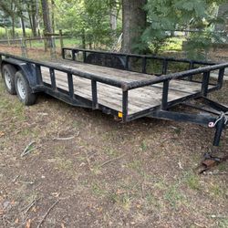 18 Ft Pipe Utility Trailer 