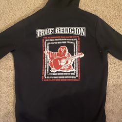 TRUE RELIGION ZIPUP LARGE 40$