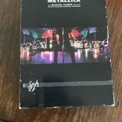 Metallica - SM with the San Francisco Symphony Orchestra (DVD, 2000, 2-Disc Set, DVD ROM)