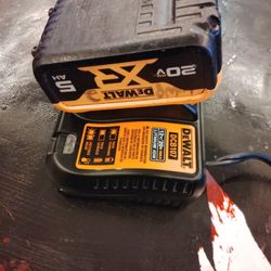 DeWalt Charger And Battery