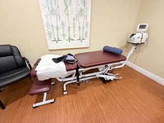 Medical Treatment Table with Adjustable Sections