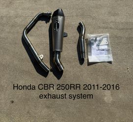 Honda CBR 250 rr 2011 -- 2016 exhaust system