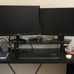 Two ACER monitors