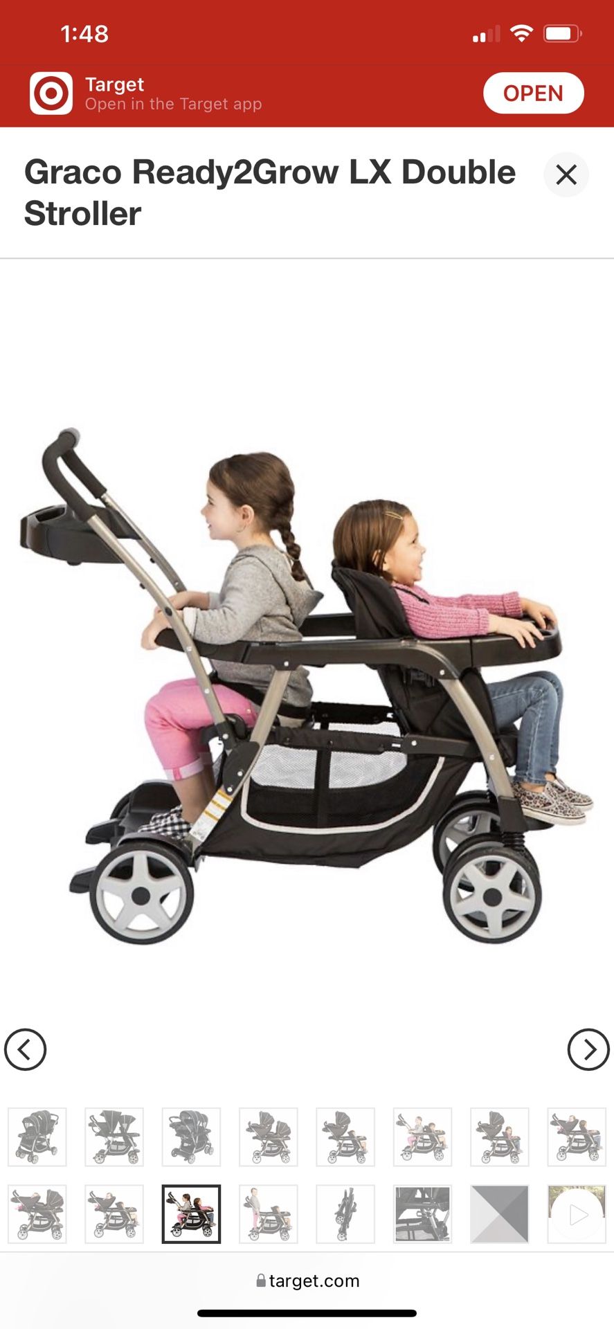 Graco top ready2grow target