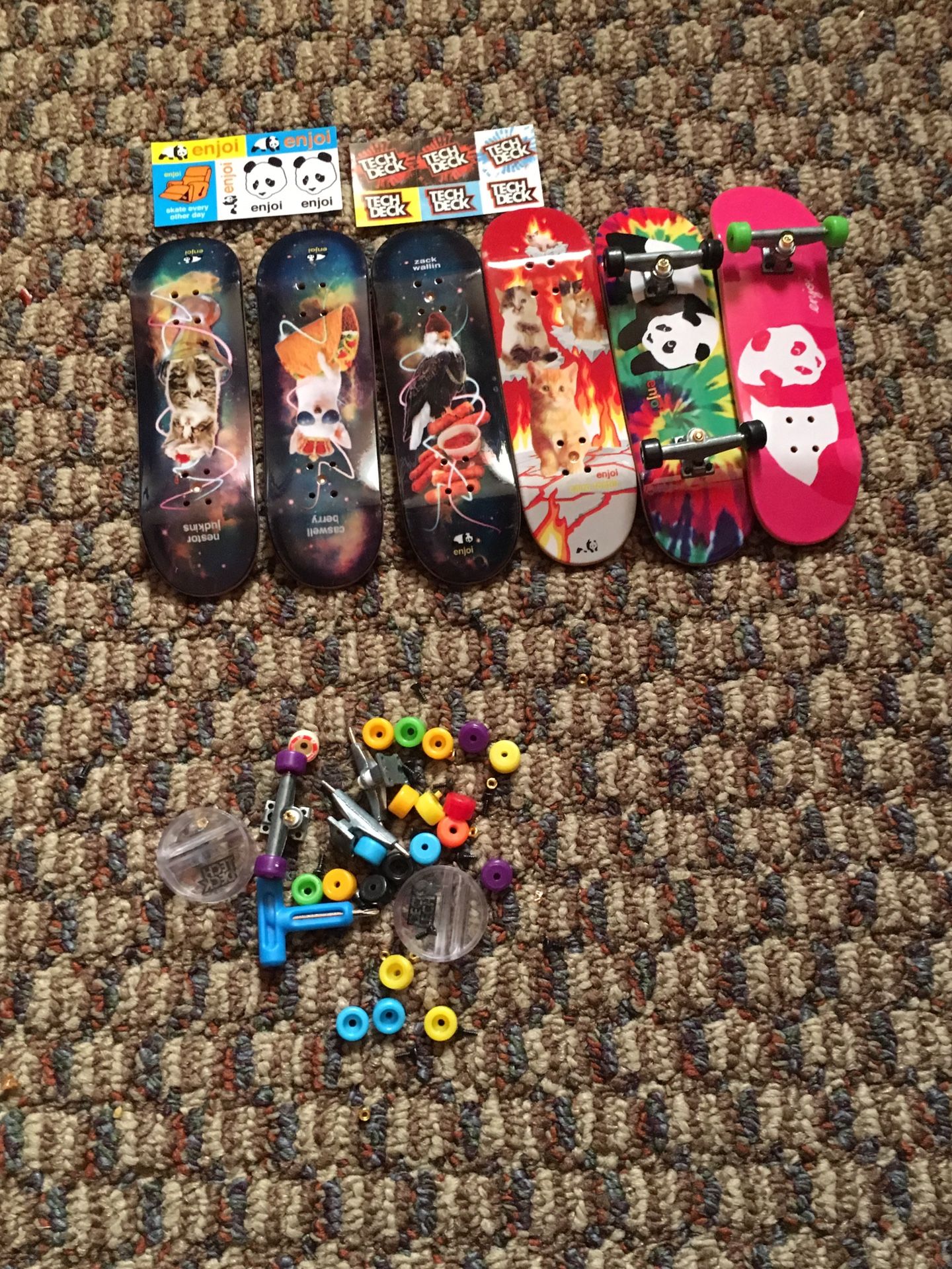 Tech deck for sale never used them only one time