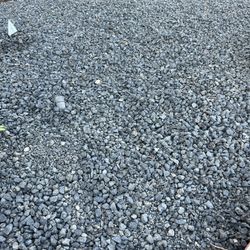 Landscaping - Black Lava Rock