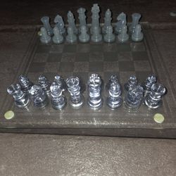 Chess Glass Set