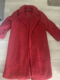 Women’s Red Coat Size L