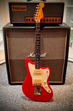 Fender Jazz master  player ll Coral Red