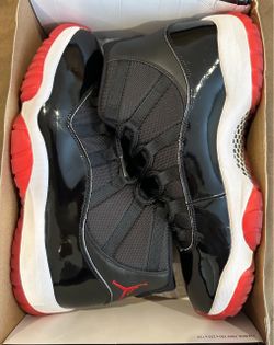 Jordan 11 Retro “Bred” size 12.5