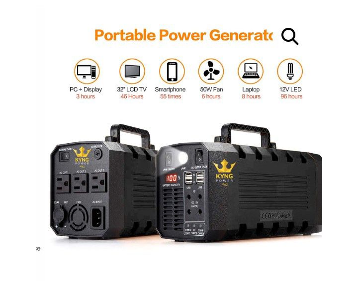 Kyng Power Solar generator portable