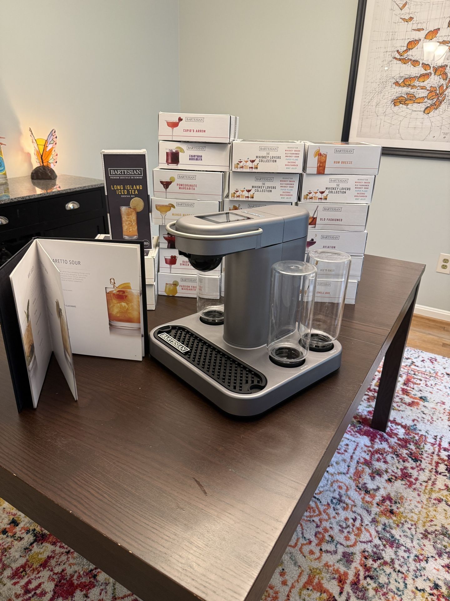 Bartesian Cocktail Maker + 150 Pods!