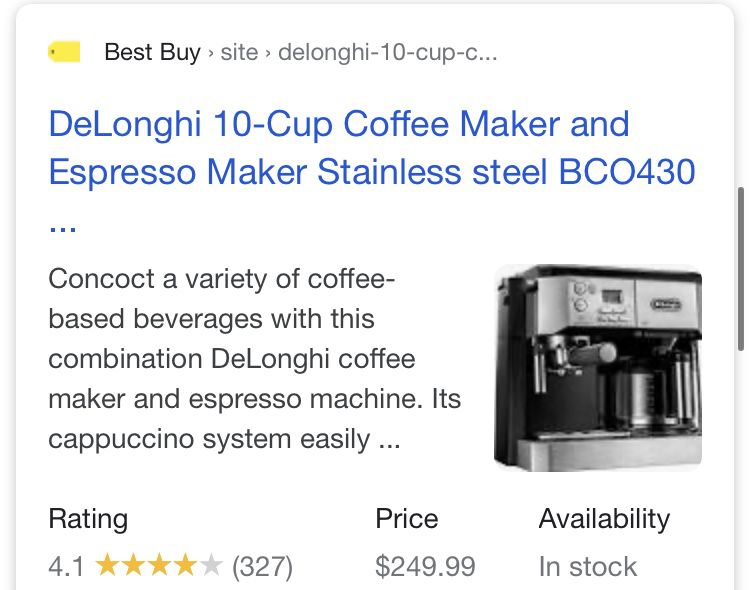 Espresso/coffee maker