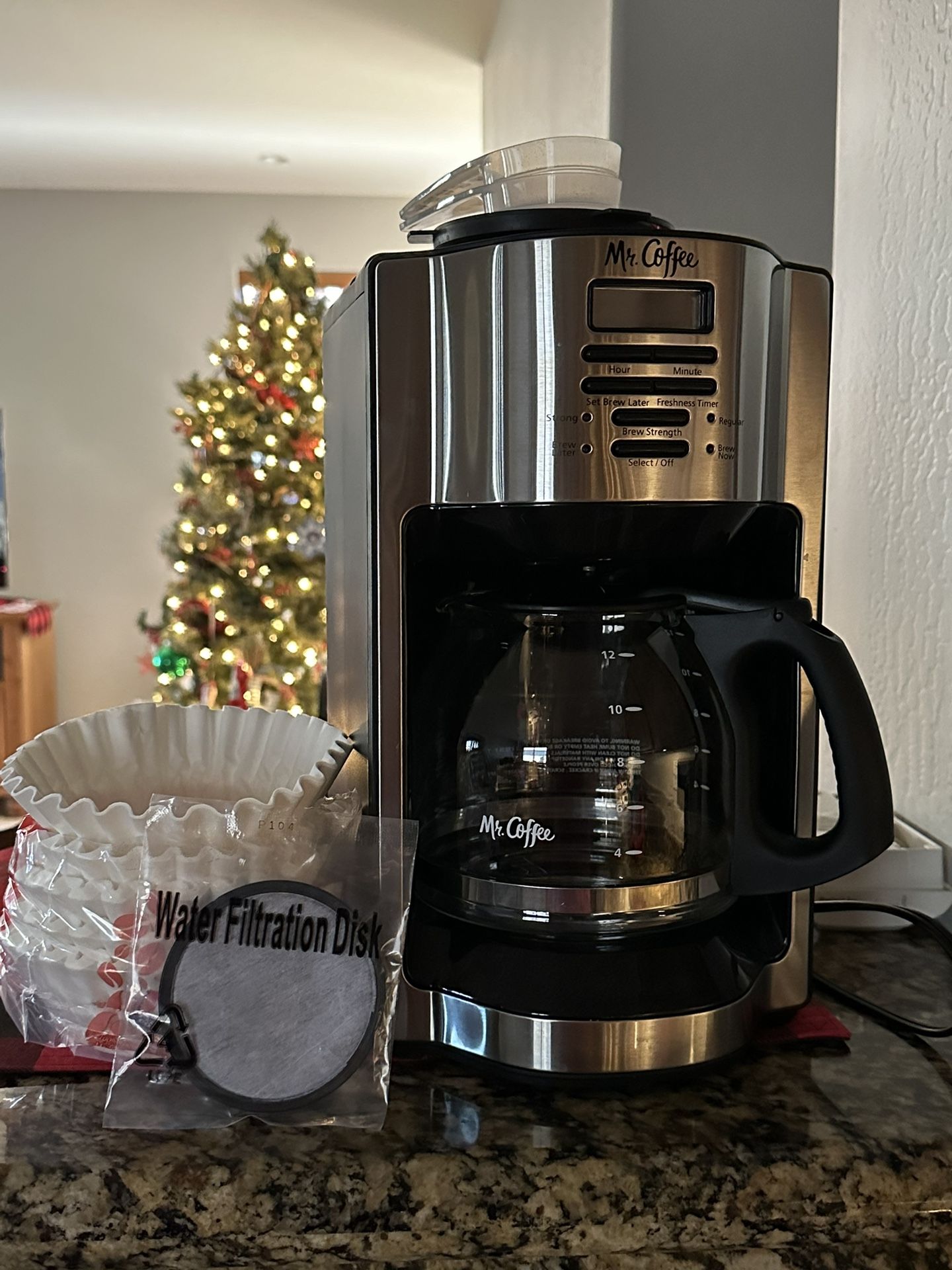 Mr Coffee Rapid Brew 12 Cup Programmable Coffee Maker