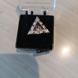 Kappa Sorority Sterling Silver Pin Vintage 