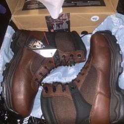 Rocky Work Boots,steel Toe With 600 Grams,thinsulate Insulation