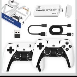 SJGAM M15 Plus Retro Video Game Console 4K HDMI Gaming Wireless 2 Controllers