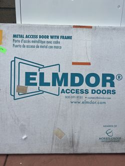 New Elmdor Access Doors Metal Access Door With Frame White 22” x 30”