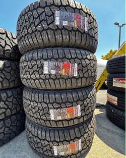 275/55/20 Supermax Set de Nueva con 50.000 millas de garantía