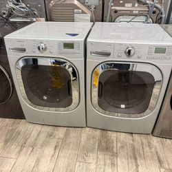 Lg washer and dryer set gas dryer with warranty