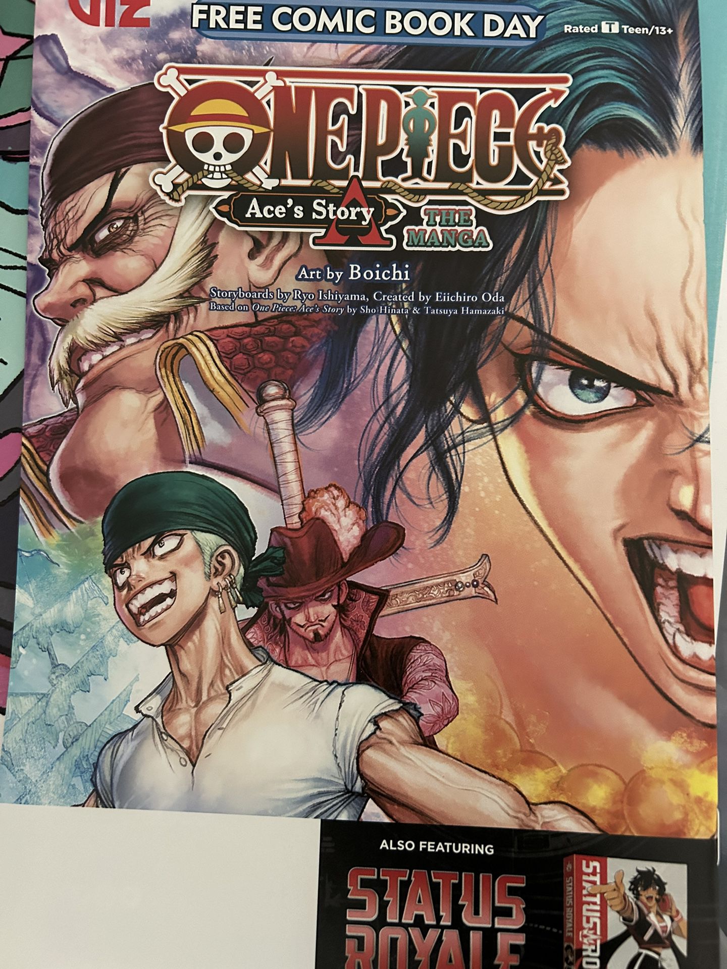 One Piece Ace Story Comic