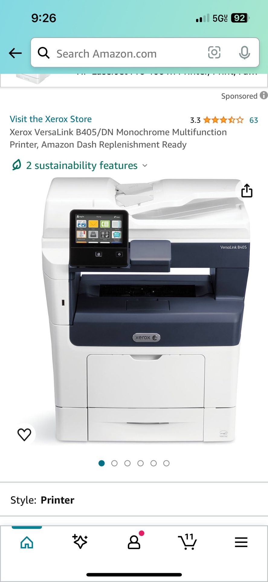 Xerox Versalink B405 Printer