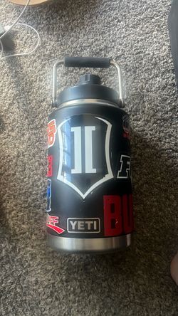 YETI Rambler Half Gallon Jug with Stickers