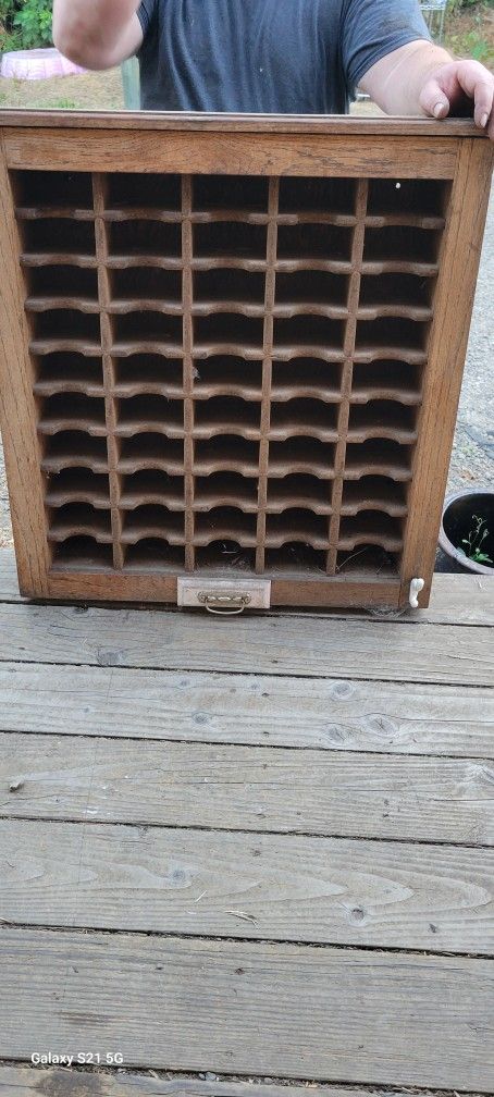 Old Divided Shelf