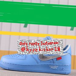 Nike Air Force 1 Low Off White Mca University Blue 45