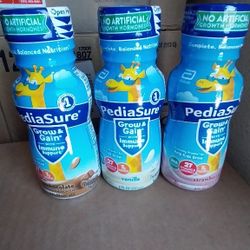 Pediasure Vanilla, Strawberry And Chocolate Flavor 