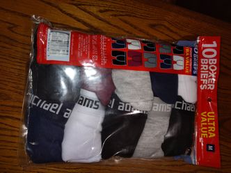 Michael Adams 10-Pack Boxer Briefs, Medium