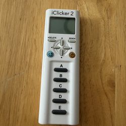 iClicker 2 - Tested, Batteries Included 