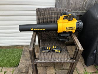 DeWalt blower with two batteries no charger