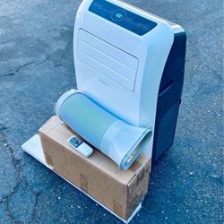 SereneLife Portable Air Conditioner + Dehumidifier with Window Kit, Remote