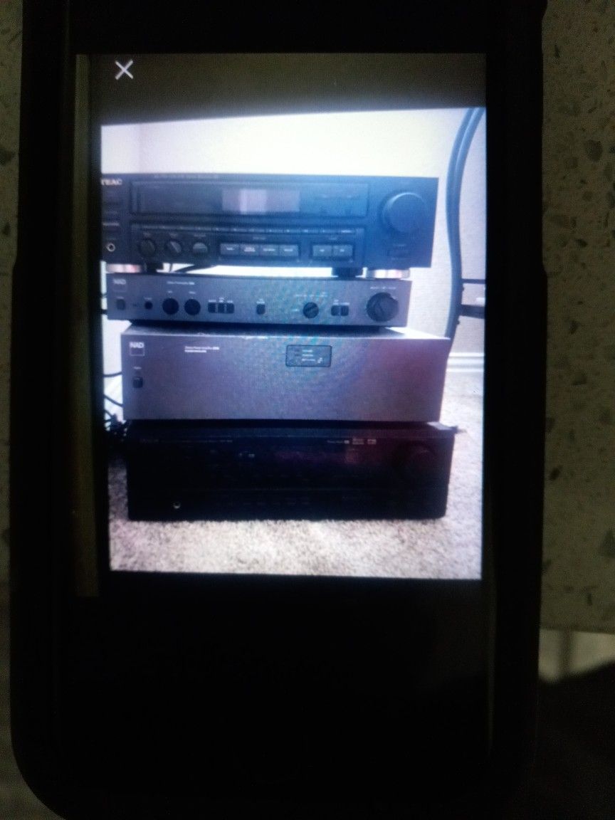 AMP,PREAMP,,RECEIVER AND TAPE DECK RECEIVER