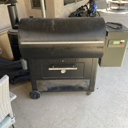 Traeger smoker