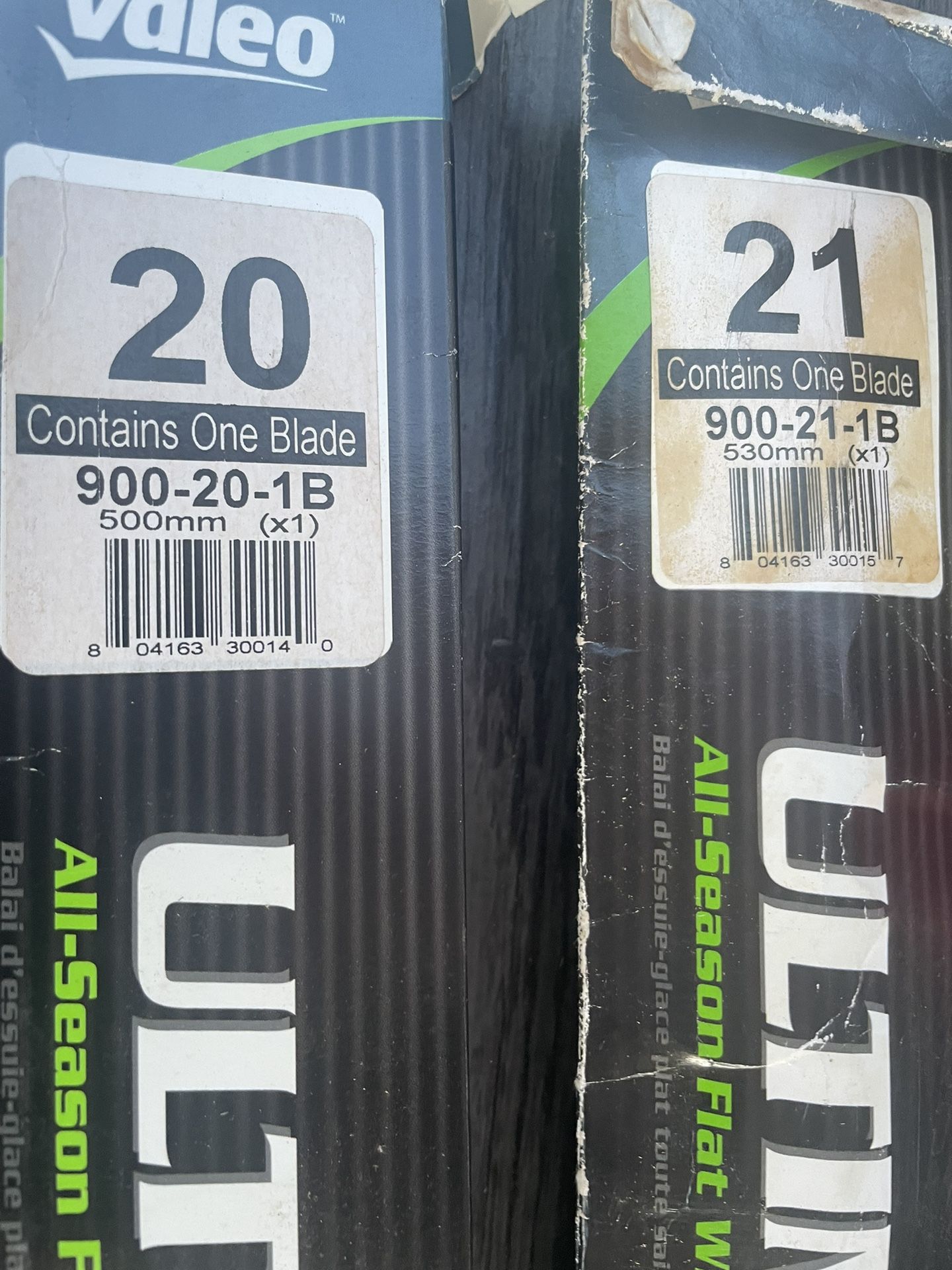 New Wiper Blades 20”, 21”