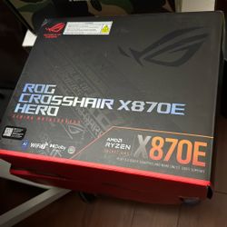 X870e Rog Crosshair Hero