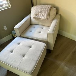 Chair And Ottoman