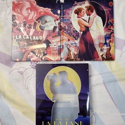 La La Land 4k Steelbook Blu-ray Movie Musical Film Limited Collection Ryan Gosling Emma Stone